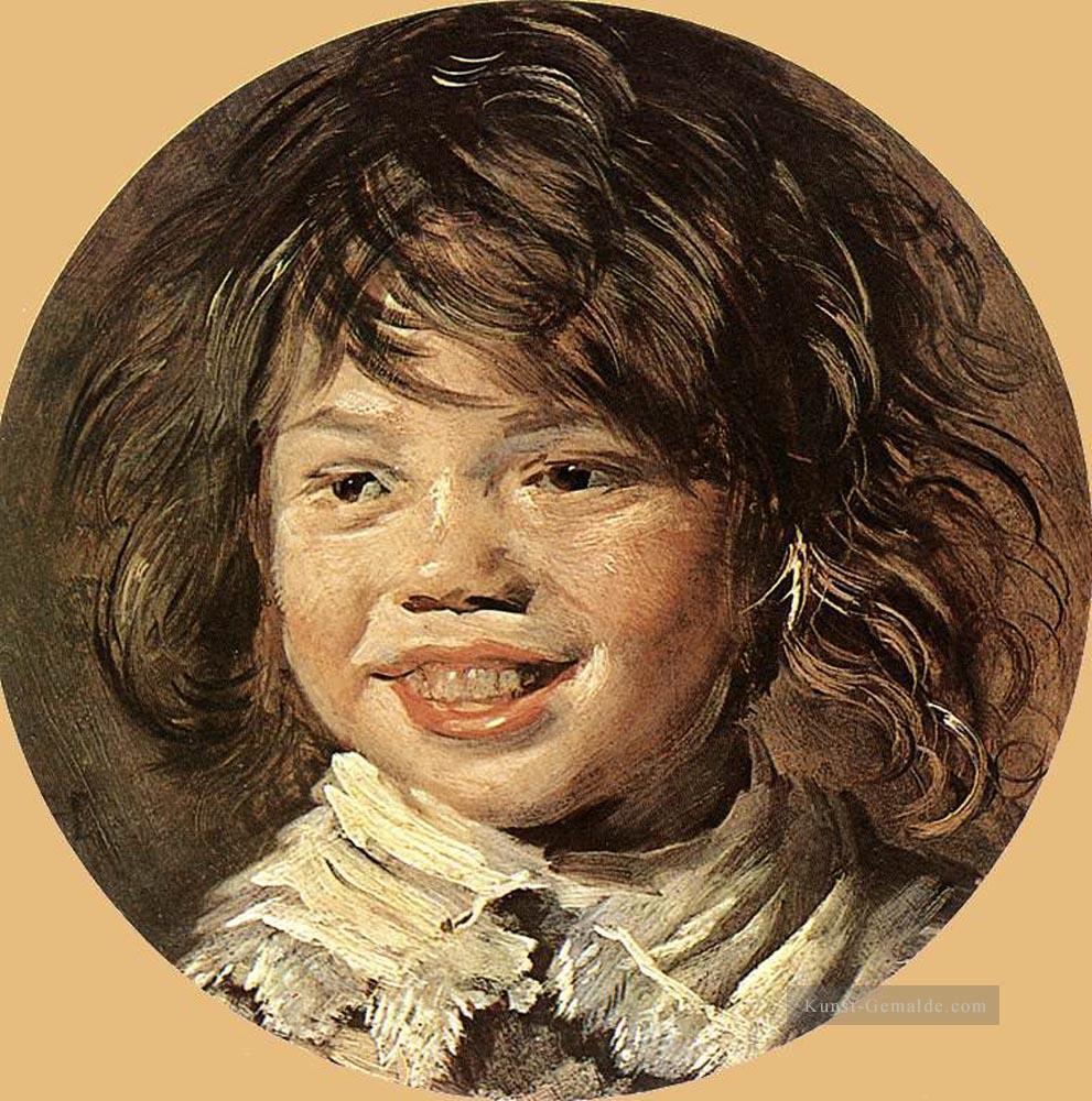 Lachen Kind Porträt Niederlande Goldenes Zeitalter Frans Hals Ölgemälde